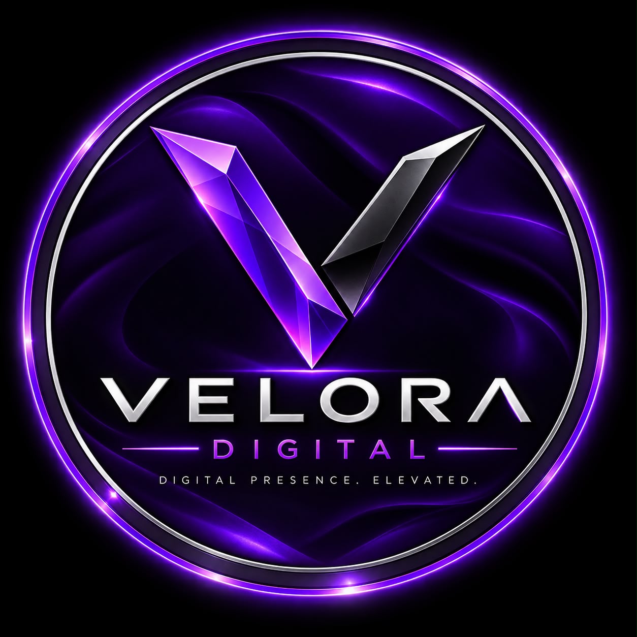 VELORA DIGITAL Logo